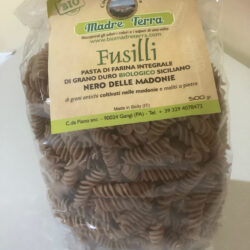 PASTA ARTIGIANALE DI GRANI ANTICHI SICILIANI BIO INTEGRALE MOLITA A PIETRA TRAFILATA AL BRONZO FUSILLI gr 500