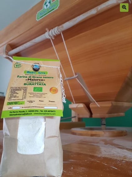 maiorca Farina di Grano Tenero Antico Siciliano BIO Maiorca molita a pietra
